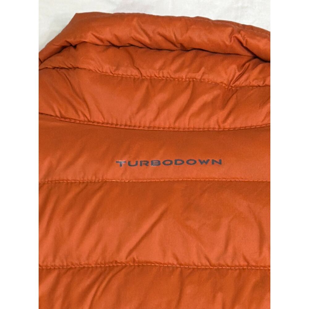 Columbia Puffer Vest Men’s Orange 590TD Omni Heat TurboDown Vest Size XL - Picture 8 of 8